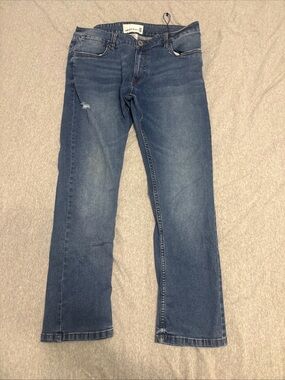 Paper Denim & Cloth Men's Slim Jeans in Blue